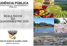 Audiência Pública Eletrônica – 2º quadrimestre